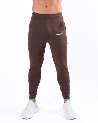 Alphalete 4-Way Stretch Jogger Káva | 01483OVHB