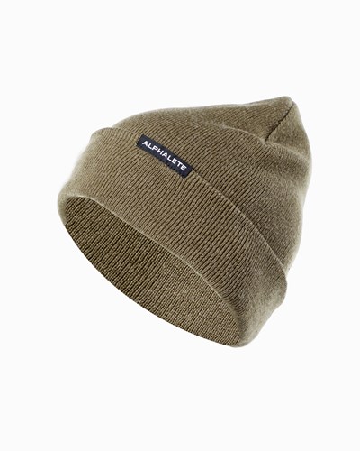 Alphalete Bavlněné Knit Beanie Tmavě | 38972FHWP
