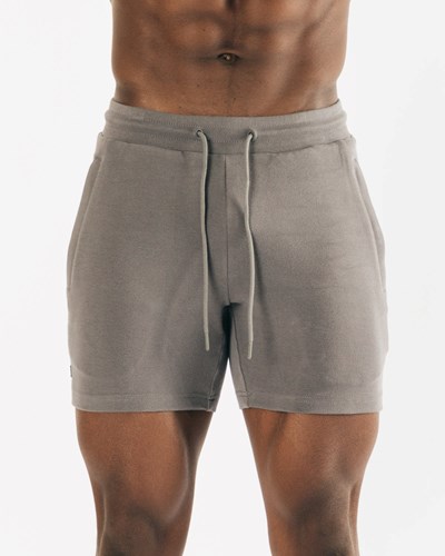 Alphalete Fitted Single-Brushed 7" Krátké Iron Ore | 73508FDHQ