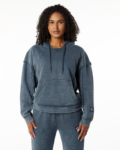 Alphalete Heavyweight Washed Terry Hoodie Blankyt | 51248UAQK