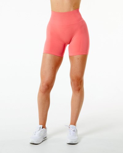 Alphalete Seamless Scrunch 4.5" Krátké Růžové | 29183OABE