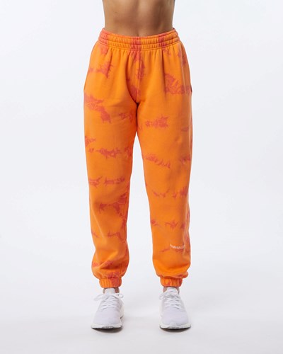 Alphalete Washed 30" Fleece Jogger Day Tripper | 92670OXLK