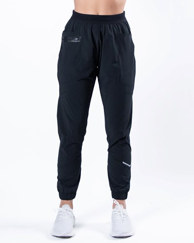 Alphalete Woven 4-Way Stretch 28" Pant Černé | 31687DMOB