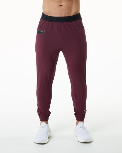 Alphalete Woven 4-Way Stretch 29" Pant Vínové | 97143DBOF